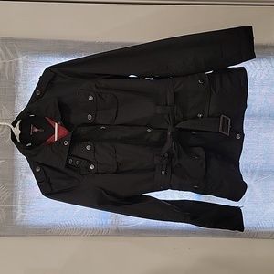 Scottevest Trench Coat Large Black